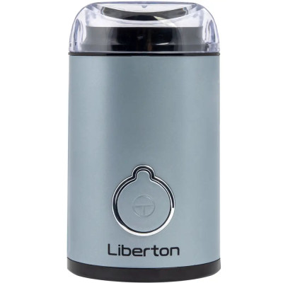 Кавомолка Liberton LCG-2306, Blue, 150Вт, 50г, блокування включення при знятій кришці, корпус пластик, ніж з нержавіючої сталі