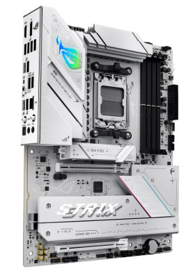 Материнська плата AM5 Asus ROG STRIX B850-A GAMING WIFI, B850, 4xDDR5, Int.Video (CPU), 2xSATA3, 4xM.2, 1xPCI-E 5.0 x16, 1xPCI-E 4.0 x16, ALC4080 + SV3H712, Intel 2.5Gb, WiFi 7, Bluetooth 5.4, 10xUSB 3.2 / 6xUSB 2.0, HDMI/DP, ATX