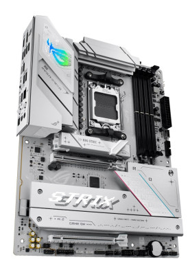 Материнська плата AM5 Asus ROG STRIX B850-A GAMING WIFI, B850, 4xDDR5, Int.Video (CPU), 2xSATA3, 4xM.2, 1xPCI-E 5.0 x16, 1xPCI-E 4.0 x16, ALC4080 + SV3H712, Intel 2.5Gb, WiFi 7, Bluetooth 5.4, 10xUSB 3.2 / 6xUSB 2.0, HDMI/DP, ATX