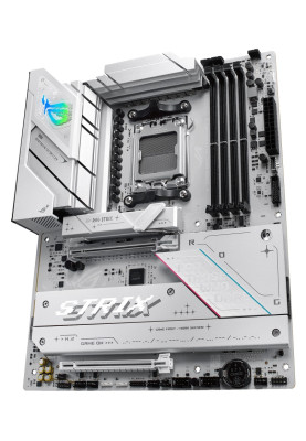 Материнська плата AM5 Asus ROG STRIX B850-A GAMING WIFI, B850, 4xDDR5, Int.Video (CPU), 2xSATA3, 4xM.2, 1xPCI-E 5.0 x16, 1xPCI-E 4.0 x16, ALC4080 + SV3H712, Intel 2.5Gb, WiFi 7, Bluetooth 5.4, 10xUSB 3.2 / 6xUSB 2.0, HDMI/DP, ATX