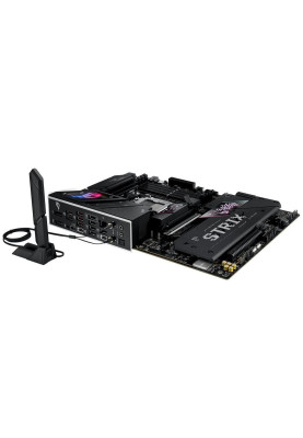 Материнська плата AM5 Asus ROG STRIX B850-E GAMING WIFI, B850, 4xDDR5, Int.Video (CPU), 4xSATA3, 5xM.2, 1xPCI-E 5.0 x16, 1xPCI-E 4.0 x16, ALC4080 + SV3H712, Realtek 5Gb, WiFi 7, Bluetooth 5.4, 10xUSB 3.2 / 8xUSB 2.0, HDMI/DP, ATX