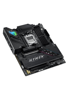 Материнська плата AM5 Asus ROG STRIX B850-F GAMING WIFI, B850, 4xDDR5, Int.Video (CPU), 2xSATA3, 4xM.2, 1xPCI-E 5.0 x16, 1xPCI-E 4.0 x16, ALC4080 + SV3H712, Intel 2.5Gb, WiFi 7, Bluetooth 5.4, 10xUSB 3.2 / 6xUSB 2.0, HDMI/DP, ATX