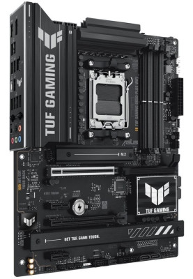 Материнська плата AM5 Asus TUF GAMING B850-PLUS WIFI, B850, 4xDDR5, Int.Video (CPU), 4xSATA3, 3xM.2, 1xPCI-E 5.0 x16, 1xPCI-E 4.0 x16, 2xPCI-E 4.0 x1, ALC1220P, Realtek 2.5Gb, WiFi 7, Bluetooth 5.4, 10xUSB 3.2 / 6xUSB 2.0, HDMI/DP, ATX
