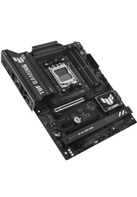 Материнська плата AM5 Asus TUF GAMING B850-PLUS WIFI, B850, 4xDDR5, Int.Video (CPU), 4xSATA3, 3xM.2, 1xPCI-E 5.0 x16, 1xPCI-E 4.0 x16, 2xPCI-E 4.0 x1, ALC1220P, Realtek 2.5Gb, WiFi 7, Bluetooth 5.4, 10xUSB 3.2 / 6xUSB 2.0, HDMI/DP, ATX