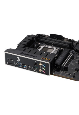 Материнська плата AM5 Asus TUF GAMING B650-E WIFI, B650, 4xDDR5, Int.Video (CPU), 4xSATA3, 3xM.2, 2xPCI-E 4.0 x16, 1xPCI-E 4.0 x1, Realtek 7.1, Realtek 2.5Gb, WiFi 6E, Bluetooth 5.3, 7xUSB 3.2 / 7xUSB 2.0, HDMI/DP, ATX