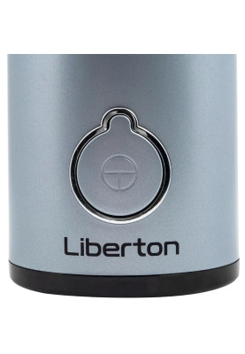 Кавомолка Liberton LCG-2306, Blue, 150Вт, 50г, блокування включення при знятій кришці, корпус пластик, ніж з нержавіючої сталі