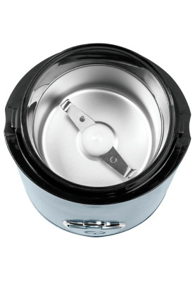 Кавомолка Liberton LCG-2306, Blue, 150Вт, 50г, блокування включення при знятій кришці, корпус пластик, ніж з нержавіючої сталі