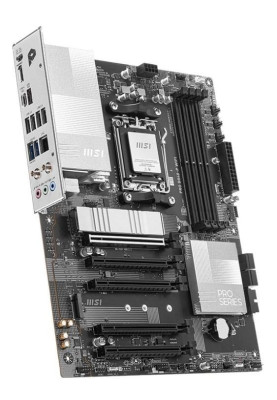 Материнська плата AM5 MSI PRO B840-P WIFI, B840, 4xDDR5, Int.Video (CPU), 4xSATA3, 2xM.2, 1xPCI-E 4.0 x16, 4xPCI-E 3.0 x16, ALC897, Realtek 8125D 2.5Gb, WiFi 7, Bluetooth 5.4, 7xUSB 3.2 / 8xUSB 2.0, HDMI, ATX