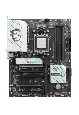 Материнська плата AM5 MSI B840 GAMING PLUS WIFI, B840, 4xDDR5, Int.Video (CPU), 4xSATA3, 2xM.2, 1xPCI-E 4.0 x16, 4xPCI-E 3.0 x16, ALC897, Realtek 8125BG 2.5Gb, WiFi 7, Bluetooth 5.4, 7xUSB 3.2 / 8xUSB 2.0, HDMI, ATX