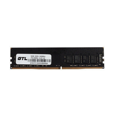 Пам'ять 16Gb DDR4, 3200 MHz, GTL, CL22, 1.2V (GTL16D432BK)