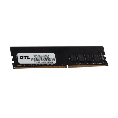 Пам'ять 16Gb DDR4, 3200 MHz, GTL, CL22, 1.2V (GTL16D432BK)