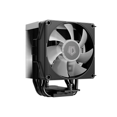 Кулер для процесора ID-Cooling FROZN A400 ARGB Black, 92 мм, 4 теплових трубок, алюміній/мідь, Intel: 1851, 1700, 1200, 115x, AMD: AM4/AM5, 163х153х140 мм, 4-pin PWM ARGB, до 180 Вт