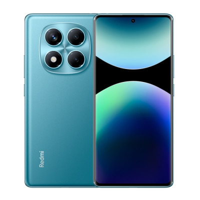 Смартфон Xiaomi Redmi Note 14 Pro Ocean Blue, 2 Nano-SIM, 6.67" (2400х1080, 120 гц) AMOLED, MediaTek Helio G100-Ultra (8x2.2 GHz), RAM 8GB, ROM 256GB, GPS, Wi-Fi, BT, LTE, 4 Cam, Li-Ion 5500mAh, Android 14