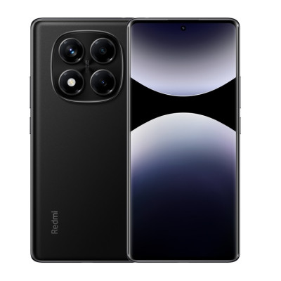 Смартфон Xiaomi Redmi Note 14 Pro Midnight Black, 2 Nano-SIM, 6.67` (2400х1080, 120 гц) AMOLED, MediaTek Helio G100-Ultra (8x2.2 GHz), RAM 8GB, ROM 256GB, GPS, Wi-Fi, BT, LTE, 4 Cam, Li-Ion 5500mAh, Android 14