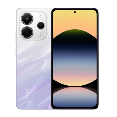 Смартфон Xiaomi Redmi Note 14 Mist Purple, 2 Nano-SIM, 6.67" (2400х1080, 120 гц) AMOLED, MediaTek Helio G99-Ultra (8x2.2 GHz), RAM 8GB, ROM 256GB, MicroSD (Max 1Tb), GPS, Wi-Fi, BT, LTE, 4 Cam, Li-Ion 5500mAh, Android 14