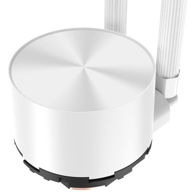 Система рідинного охолодження ID-Cooling FX240 Pro White, Intel: 1851/1700/1200/2066/2011/1366/115x, AMD: AM4/AM5, 2x120mm 500~1800±10%RPM 4pin PWM fans,
