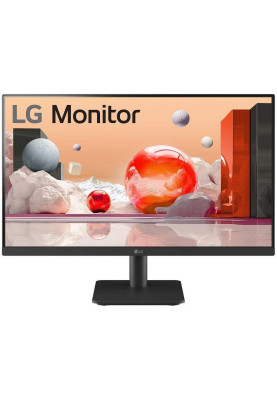 Монітор 23.8" LG 24MS500-B, Black, WLED, IPS, 1920x1080, 16:9, 5 мс, 100 Гц, 200 кд/м², 1000:1, 178°/178°, 2хHDMI, VESA 75x75
