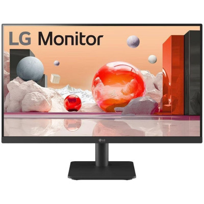 Монітор 23.8" LG 24MS500-B, Black, WLED, IPS, 1920×1080, 16:9, 5 мс, 100 Гц, 200 кд/м², 1000:1, 178°/178°, 2хHDMI, VESA 75