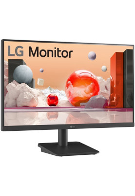 Монітор 23.8" LG 24MS500-B, Black, WLED, IPS, 1920x1080, 16:9, 5 мс, 100 Гц, 200 кд/м², 1000:1, 178°/178°, 2хHDMI, VESA 75x75