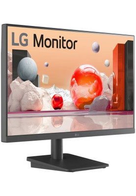 Монітор 23.8" LG 24MS500-B, Black, WLED, IPS, 1920x1080, 16:9, 5 мс, 100 Гц, 200 кд/м², 1000:1, 178°/178°, 2хHDMI, VESA 75x75