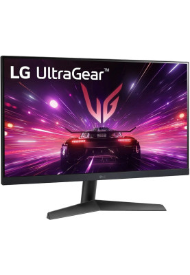 Монітор 23.8" LG 24GS60F-B, Black, WLED, IPS, 1920x1080, 16:9, 1 мс, 180 Гц, 240 кд/м², 1000:1, 178°/178°, DP/HDMI, Adaptive Sync, Nvidia G-Sync, 2 x 2 Вт, VESA 100x100