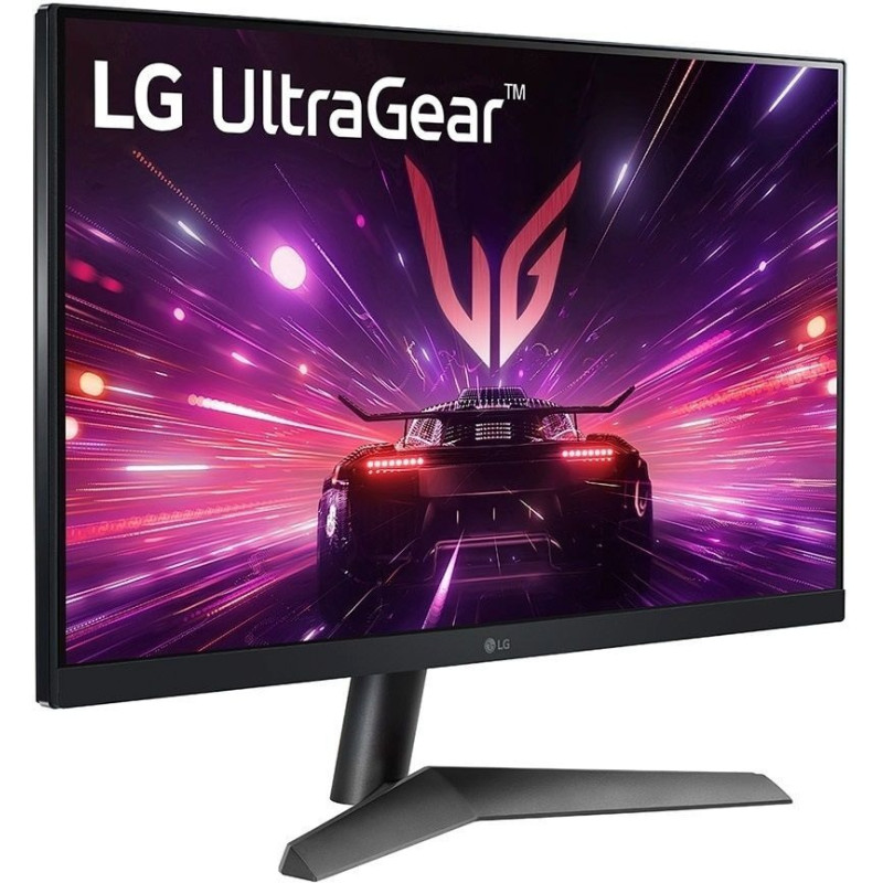 Монітор 23.8" LG 24GS60F-B, Black, WLED, IPS, 1920x1080, 16:9, 1 мс, 180 Гц, 240 кд/м², 1000:1, 178°/178°, DP/HDMI, Adaptive Sync, Nvidia G-Sync, 2 x 2 Вт, VESA 100x100