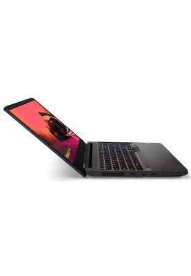 Ноутбук Lenovo ideapad Gaming 3 15ACH6, Shadow Black, 15.6" (1920x1080, IPS, 144 Гц), Ryzen 5 5500H (4x3.3-4.2 GHz), 16Gb DDR4 (2/2), 512Gb SSD NVMe, GeForce RTX 2050 (4Gb), WiFi 6, Bluetooth 5.1, Web, 1xType-C / 2xUSB 3.2, HDMI, 45 Wh, без ОС (82K20