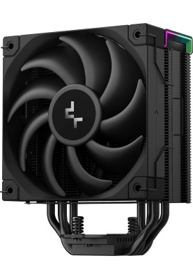 Кулер для процесора Deepcool AK400 DIGITAL PRO, Black, алюміній/мідь, 1x120 мм, LCD екран, для Intel 1851/1700/1200/115x, AMD AM5/AM4, висота 159 мм (R-AK400-BKAPMN-G)