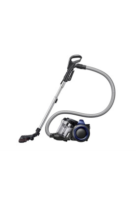 Пилосос Samsung VC05K71F0HB/UK Blue/Black, 550W, тип збирання суха, без мішка, Cyclone Force with Anti-tangle Turbine, пилозбірник 0.9л, керування на ручці,  міні-турбощітка, щітка 2в1,