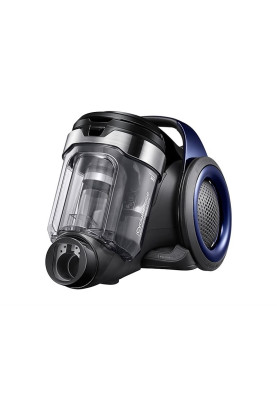Пилосос Samsung VC05K71F0HB/UK Blue/Black, 550W, тип збирання суха, без мішка, Cyclone Force with Anti-tangle Turbine, пилозбірник 0.9л, керування на ручці,  міні-турбощітка, щітка 2в1,