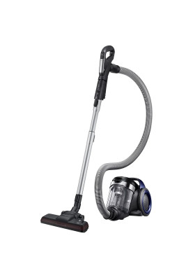 Пилосос Samsung VC05K71F0HB/UK Blue/Black, 550W, тип збирання суха, без мішка, Cyclone Force with Anti-tangle Turbine, пилозбірник 0.9л, керування на ручці,  міні-турбощітка, щітка 2в1,
