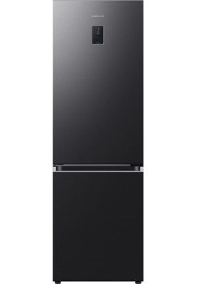 Холодильник Samsung RB34C670EB1/UA, Black, двокамерний, нижня мор. камера, No Frost, зовн. дисплей, загальний об'єм 355L, корисний об'єм 228L/112L, WiFi, A+, 185.3x59.5x65.8см