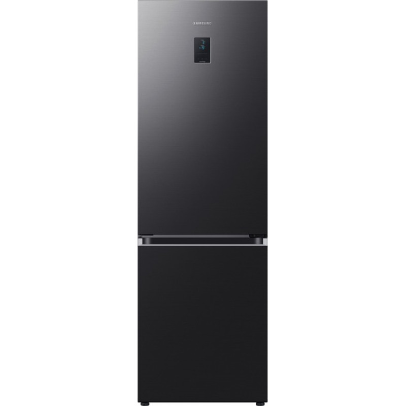 Холодильник Samsung RB34C670EB1/UA, Black, двокамерний, нижня мор. камера, No Frost, зовн. дисплей, загальний об'єм 355L, корисний об'єм 228L/112L, WiFi, A+, 185.3x59.5x65.8см