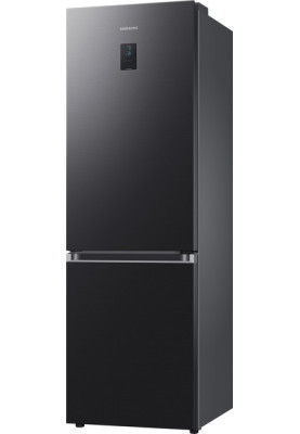 Холодильник Samsung RB34C670EB1/UA, Black, двокамерний, нижня мор. камера, No Frost, зовн. дисплей, загальний об'єм 355L, корисний об'єм 228L/112L, WiFi, A+, 185.3x59.5x65.8см