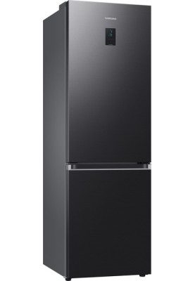 Холодильник Samsung RB34C670EB1/UA, Black, двокамерний, нижня мор. камера, No Frost, зовн. дисплей, загальний об'єм 355L, корисний об'єм 228L/112L, WiFi, A+, 185.3x59.5x65.8см