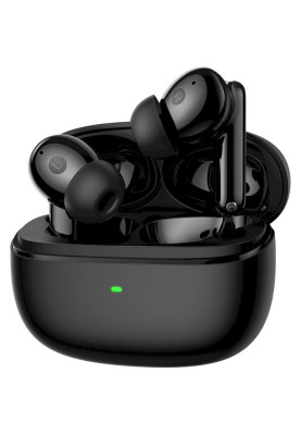 Навушники Hator Hyperpunk Truedots Hybrid ANC, Black, Bluetooth 5.3, вбудований мікрофон, радіус дії до 10 м, час роботи до 5 год