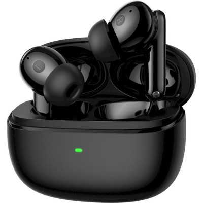 Навушники Hator Hyperpunk Truedots Hybrid ANC, Black, Bluetooth 5.3, вбудований мікрофон, радіус дії до 10 м, час роботи до 5 год