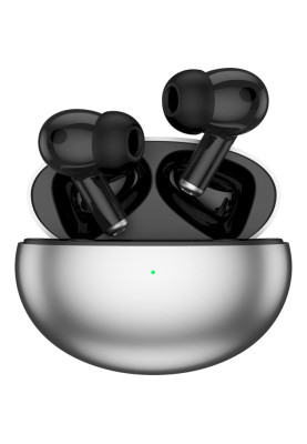Навушники Hator Hyperpunk Truedots, Black/Grey, Bluetooth 5.4, вбудований мікрофон, радіус дії до 10 м, час роботи до 5 год