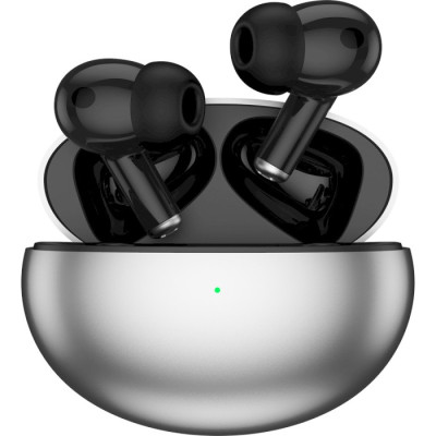 Навушники Hator Hyperpunk Truedots, Black/Grey, Bluetooth 5.4, вбудований мікрофон, радіус дії до 10 м, час роботи до 5 год