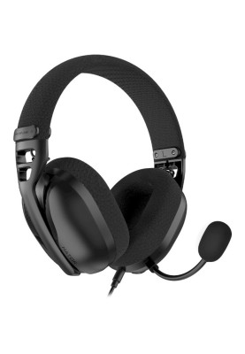 Навушники Hator Hyperpunk 3 Hi-Res, Black, Mini jack, знімний мікрофон, 115 дБ, кабель 1.3 м