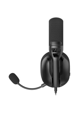 Навушники Hator Hyperpunk 3 Hi-Res, Black, Mini jack, знімний мікрофон, 115 дБ, кабель 1.3 м