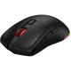 Миша бездротова Hator Pulsar 3, Black, Bluetooth / 2.4 GHz / USB, кабель 1.8 м, оптична (сенсор PixArt PMW 3311), 12000 dpi, RGB підсвічування, перемикачі HATOR Optical 100M, акумулятор 600 mAh (HTM630)