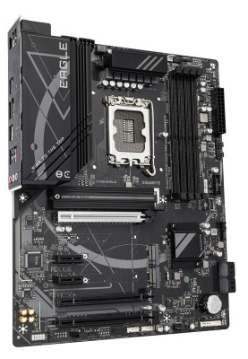 Материнська плата LGA1700, Gigabyte Z790 EAGLE, Z790, 4xDDR5, Int.Video(CPU), 4xSATA3, 3xM.2, 1xPCI-E 5.0 x16, 1xPCI-E 4.0 x16, 1xPCI-E 3.0 x16, 2xPCI-E 3.0 x1, Realtek 7.1, Realtek 2.5GbE, 9xUSB 3.2 / 6xUSB 2.0, HDMI/DP, ATX