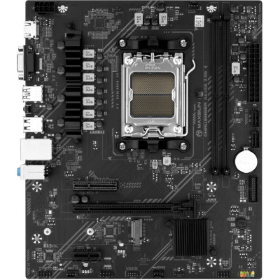 Материнська плата AM5 Maxsun Challenger A620A 2.5G, A620, 2xDDR5, Int.Video (CPU), 2xSATA3, 1xM.2, 1xPCI-E 4.0 x16, 1x PCI-E 3.0 x4, 1xPCI-E 3.0 x1, ALC897, RTL8125BG, 2xUSB3.2/4xUSB2.0, VGA/HDMI, Micro ATX