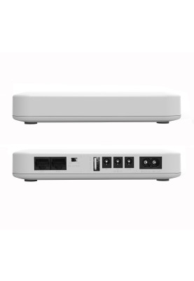 Джерело безперебійного живлення для роутера ColorWay Mini DC UPS, White, 8800 mAh (21Wh), 1xDC (12V/1.4A), 1xDC (9V/1.8A), 1xDC (5V/1.8A), 1xUSB (5V/1.8A), PoE (15V/1.3A / 24V/0.9A), індикатор заряду (CW-PB088LI3WT)