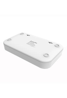Джерело безперебійного живлення для роутера ColorWay Mini DC UPS, White, 8800 mAh (21Wh), 1xDC (12V/1.4A), 1xDC (9V/1.8A), 1xDC (5V/1.8A), 1xUSB (5V/1.8A), PoE (15V/1.3A / 24V/0.9A), індикатор заряду (CW-PB088LI3WT)