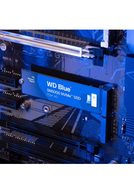 Твердотільний накопичувач SSD 2Tb, Western Digital Blue SN5000, PCI-E 4.0 x4, M.2 2280, 3D TLC, 5150/4850 МБ/с (WDS200T4B0E)