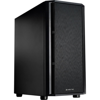 Корпус Chieftec Pro Mini, Black, без БЖ, для MicroATX / Mini ITX, 1xType-C / 1xUSB 3.0 / 1xUSB 2.0, макс. CPU - 165 мм / VGA - 330 мм, 1x120 мм (AZ-01B-OP)