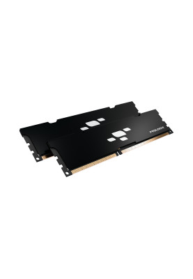 Пам'ять 16Gb x 2 (32Gb Kit) DDR5, 6000 MHz, Prologix, Black, 36-42-42, 1.35V, з радіатором (PRO32GB6000B5K)