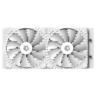 Система рідинного охолодження ID-Cooling FX280 White, 2x140mm PWM, 800～1600±10%RPM, Intel: 1851/1700/1200/2066/2011/1366/115x, AMD: AM4/AM5, до 300 Вт